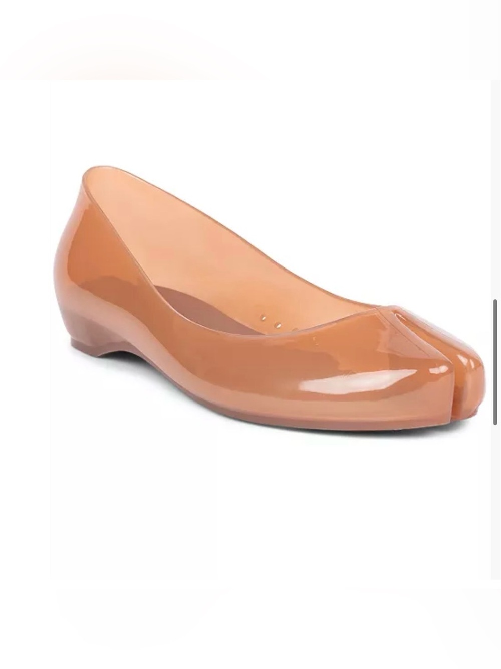 Jeffery Campbell women’s fixed split toe jelly flats